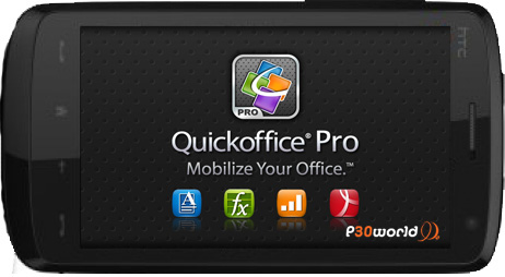 دانلود نرم افزار Quickoffice Pro v4.1.156 یعنی Office (آفیس) قوی و زیبا برای آندروید