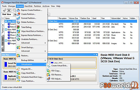 Hard Disk Manager Professional