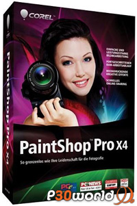 دانلود Corel PaintShop Pro X4 v14.2.0.1 - نرم افزار ویرایش، روتوش و ایجاد افکت برای تصاویر