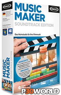 دانلود MAGIX Music Maker Soundtrack Edition v19.0.3.46 - نرم افزار ساخت و ویرایش موسیقی فیلم