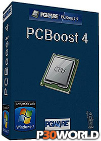 دانلود PGWARE PCBoost v4.10.8.2012 Multilingual - افزایش سرعت اجرای نرم افزارها و بازی ها
