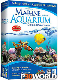 دانلود SereneScreen Marine Aquarium 3 v3.2.6025 - اسکرین سیور آکواریوم دریایی سه بعدی