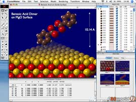 crystalmakershot - CrystalMaker v2.3.1 نرم افزار تخصصی شیمی و شبیه سازی ساختار مولوکولی - متا