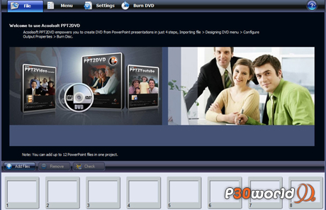 دانلود Acoolsoft PPT to DVD Pro 3.2.7.3 – نرم افزار تبدیل فایل های پاورپوینت به فیلم دی وی دی