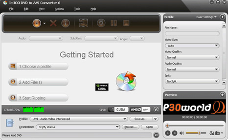 دانلود ImTOO DVD to AVI Converter 7.0.1 – نرم افزار تبدیل فیلم های DVD به فرمت های ویدئویی