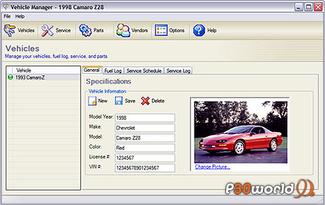 دانلود Vehicle Manager 2012 Professional Edition v2.0.1140.0 – نرم افزار مدیریت و ثبت سرویس های دوره ای اتومبیل