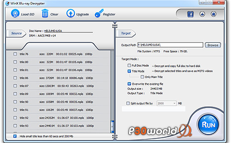 دانلود WinX Blu-ray Decrypter 3.4.1.0 – نرم افزار کپی برداری و قفل شکن دیسک های بلو-ری