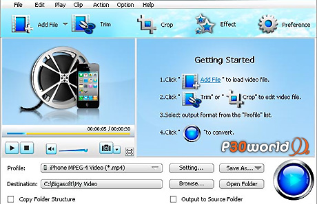 دانلود Bigasoft iPhone Video Converter 3.5.10.4312 – نرم افزار تبدیل فیلم جهت نمایش و اجرا در آیفون