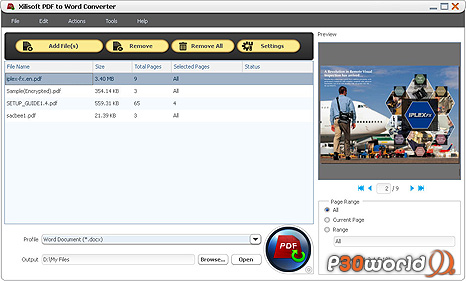 دانلود Xilisoft PDF to Word Converter 1.0.2.20120228 – نرم افزار تبدیل فایل های PDF به Word