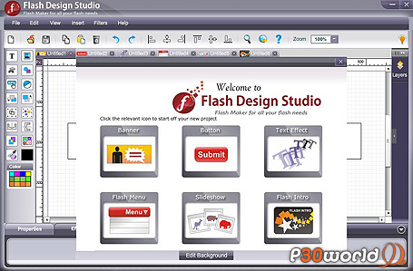 دانلود WebSmartz Flash Design Studio 3.0.0.0 – نرم افزار ساخت فلش و بنر