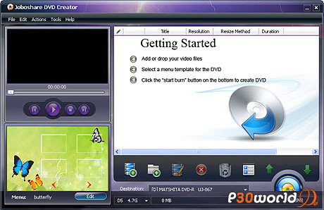 دانلود Joboshare DVD Creator v3.2.9.0413 – نرم افزار رایت فیلم بر روی DVD