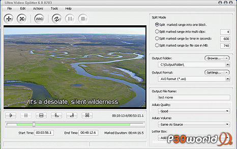 دانلود Aone Ultra Video Splitter 6.3.0506 – نرم افزار بریدن قطعات فیلم