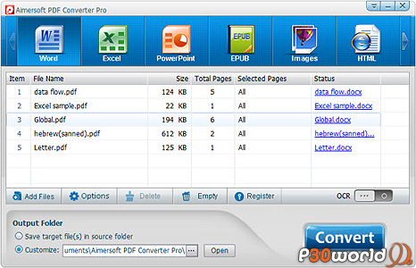 Aimersoft PDF Converter Pro