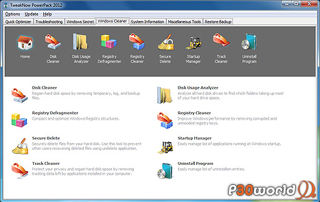 دانلود TweakNow PowerPack 2012 4.1.8 – نرم افزار بهینه سازی رجیستری
