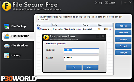 دانلود File Secure Free v1.1.0 – نرم افزار رمزگذاری روی فایل ها
