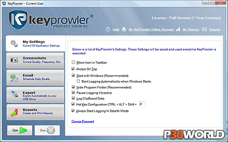 دانلود KeyProwler Pro 6.7.7 – نرم افزار جاسوسی و کنترل فعالیت های کامپیوتر