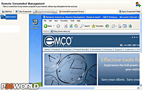 دانلود EMCO Remote Screenshot 2.5.12.125 – نرم افزار مشاهده دسکتاپ کاربران شبکه