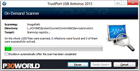 دانلود TrustPort USB Antivirus 2013 13.0.0.5060 Final آنتی ویروس فلش مموری و حافظه های همراه