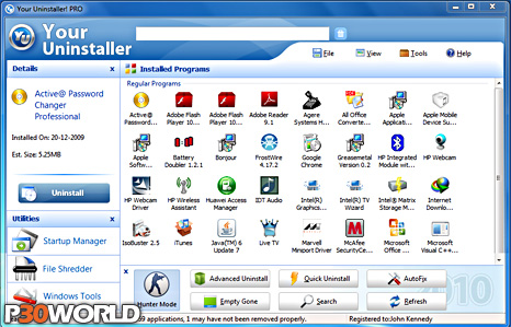 دانلود Your Uninstaller! Pro 7.4.2012.05 نرم افزار حذف برنامه های نصب شده در ویندوز