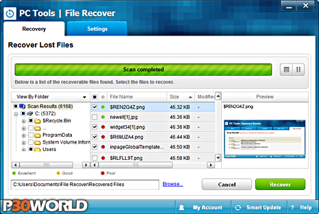 PC Tools File Recover