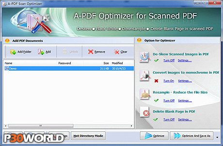 A-PDF Scan Optimizer