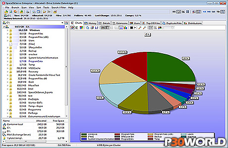 دانلود JAM Software SpaceObServer Enterprise v5.1.0.817 Retail – نرم افزار مدیریت فضای هارد دیسک