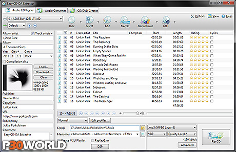 دانلود Easy CD-DA Extractor v16.0.9.1 Multilanguage – نرم افزار رایت و تبدیل سی دی های صوتی
