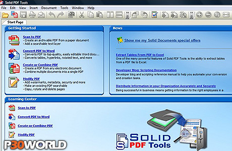 دانلود Solid Documents Solid PDF Tools 7.3 build 2024 Multilanguage – نرم افزار تبدیل و ساخت فایل های پی دی اف