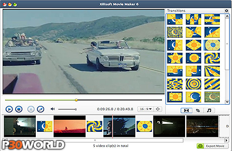 دانلود Xilisoft Movie Maker v6.6.0 Build 20120829 – نرم افزار ساخت و ویرایش فیلم