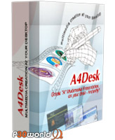 ساخت وب سایت های فلش توسط A4Desk Flash Website Builder v6.35