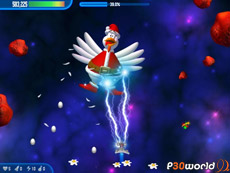 Chicken Invaders 3 Christmas بازی جالب و سرگرم کننده مرغ های مهاجم