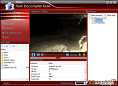 Flash Decompiler Gold v2.3.1.1200 نرم افزاری حرفه ای برای ریسورس کردن فایل های فلش