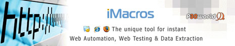 اتوماسیون فعالیت های اینترنتی با نرم افزار هوشمند IOpus iMacros v6.60