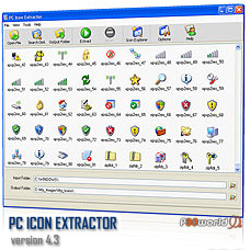 Program4Pc PC Icon Extractor v4.3 نرم افزاری برای استخراج آیکن از فایل های مختلف