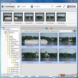 ساخت تصاویر پانوراما توسط STOIK PanoramaMaker v2.1.1.2632