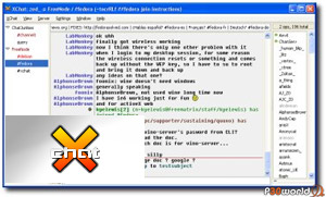 XChat v2.8.7 ابزاری برای گفتگو در کانال های IRC