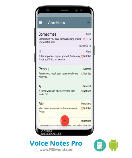 دانلود Voice Notes Pro