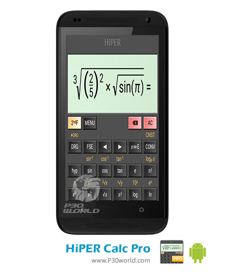 دانلود اپ ماشین حساب مهندسی اندروید – HiPER Calc Pro v9.2.2